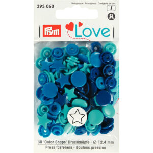 Prym Love – Non-sew Color Snaps – Stjerne