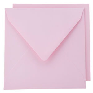 Kort & Konvolutt 10sett – 02 Rosa