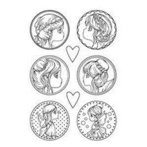 Stamperia Soft Maxi Mould A4 Fairies