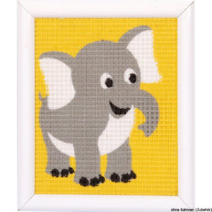 Broderisett - elephant