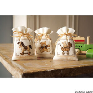 Broderisett poser 3stk - toys