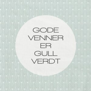 Servietter 222 Gode venner