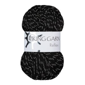 Viking Garn Reflex - 403 svart