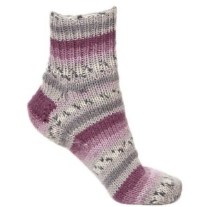 Viking Garn Raggen - 762 multi grå/rosa