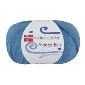 Viking Garn Alpaca Bris - 323 blå