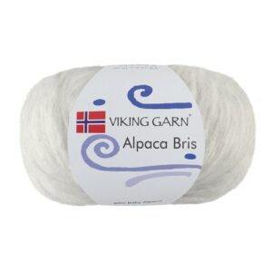 Viking Garn Alpaca Bris - 312 perlegrå