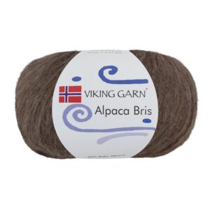 Viking Garn Alpaca Bris - 308 brun