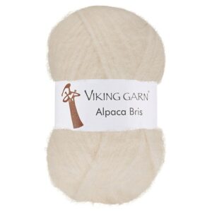 Viking Garn Alpaca Bris - 302 naturhvit