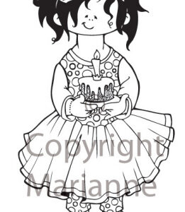 Stempel, bursdagsjente