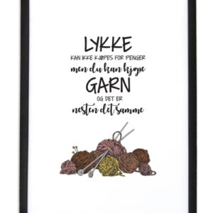 Bilde A3 - lykke...garn