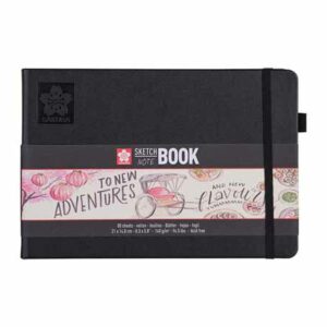Sakura Sketch NoteBook – 21x15cm 140g/m – Kremhvit