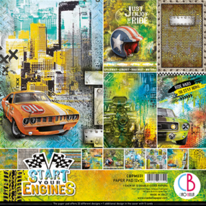 Ciao Bella Paper Pack 12×12″ – Start Your Engines