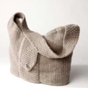 WOOL4YOU knitting kit - Hanna - lilla