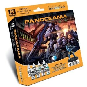 Vallejo Infinity Panoceania Paint Set Incl. Figure 8X17ML