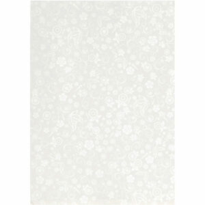 Papir, A4 80g, 20ark - råhvit preget