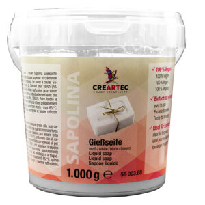 CREARTEC Såpemasse 1kg – Hvit