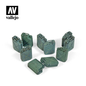 Vallejo Scenics - Allied Jerrycan set 12stk