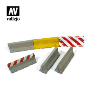 Vallejo Scenics - Concrete Barriers 4stk