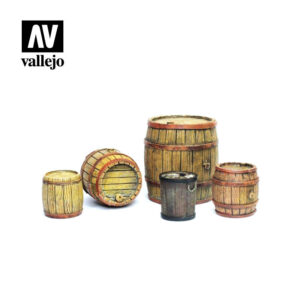 Vallejo Scenics - Wooden Barrels 5stk