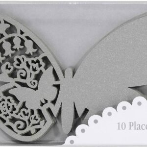 Something in the Air - place cards silver 10stk