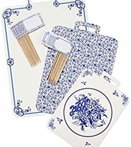 Party Porcelain - cheeseboards whith flags