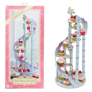 Truly Scrumptious - spiral staircase cake stand