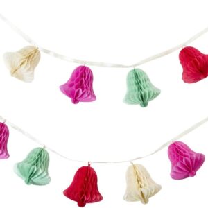 Decadent Decs - honeycomb bell garland 5m