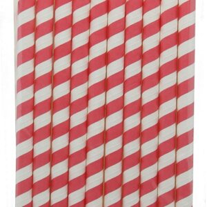 Mix & Match - giant straws red 10stk