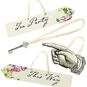 Truly Alice - scene setter signs 8stk