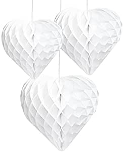 Decadent Decs - honeycomb hearts 3stk
