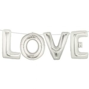 Something in the Air - foil love balloons