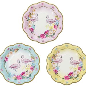 Truly Flamingo - paper plates 12stk
