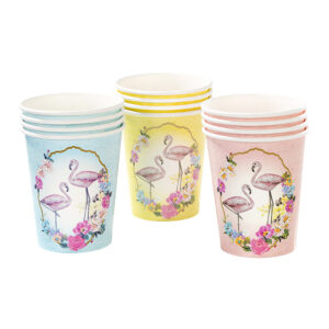 Truly Flamingo - paper cups 12stk