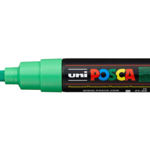 Uni POSCA PC-8K – Chisel 8mm – F6 Fluorescent Green