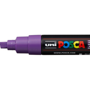Uni POSCA PC-8K – Chisel 8mm – 12 Violet