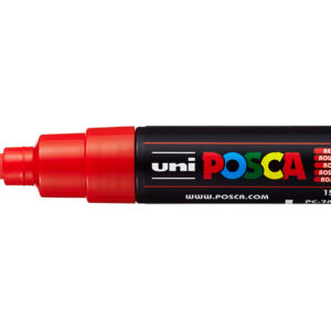 Uni POSCA PC-7M – Bullet 4,5-5,5mm – 15 Red