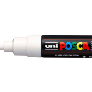 Uni POSCA PC-7M – Bullet 4,5-5,5mm – 1 White