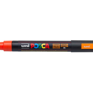 Uni POSCA PC-5M – Medium 1,8-2,5mm – F4 Fluorescent Orange