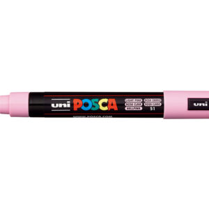 Uni POSCA PC-5M – Medium 1,8-2,5mm – 51 Light Pink