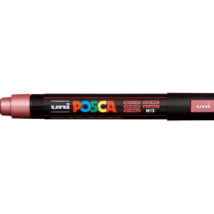 Uni POSCA PC-5M – Medium 1,8-2,5mm – M15 Metallic Red