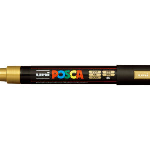 Uni POSCA PC-5M – Medium 1,8-2,5mm – 25 Gold
