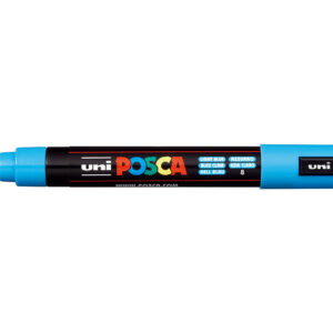 Uni POSCA PC-5M – Medium 1,8-2,5mm – 8 Light Blue