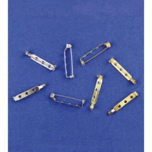 Smykkenål 32mm sølvfarget 4stk