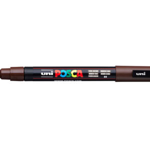 Uni POSCA PC-3M – Fine 0,9-1,3mm – 22 Dark brown