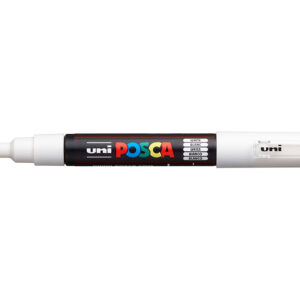 Uni POSCA PC-1M – Extra-Fine 0,7-1mm – 1 White