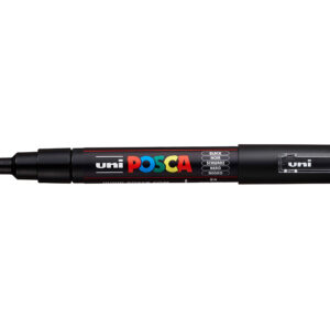 Uni POSCA PC-1M – Extra-Fine 0,7-1mm – 24 Black