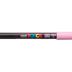Uni POSCA PC-1MR – Ulta-Fine 0,7mm – 51 Light Pink