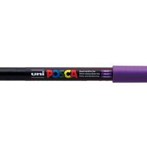 Uni POSCA PC-1MR – Ulta-Fine 0,7mm – 12 Violet