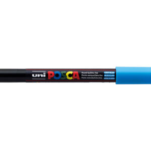 Uni POSCA PC-1MR – Ulta-Fine 0,7mm – 8 Light Blue