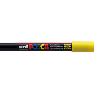 Uni POSCA PC-1MR – Ulta-Fine 0,7mm – 2 Yellow